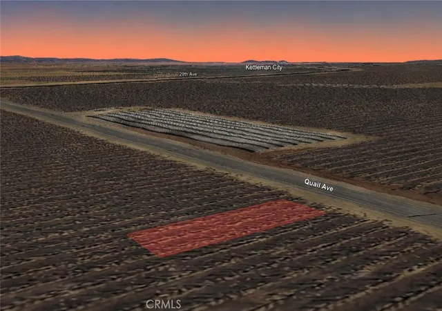 2nd image of 0 Quail Ave, Kettleman City, CA 93239 | MLS# SC26133583