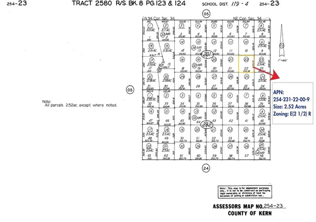 Photo 1 of Land for sale at 23122009 Gaskell Rd, Kern, CA 93536 | MLS# SB26132919 | Listing updated on 2026-10-30
