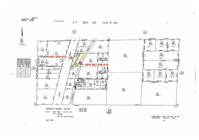 Photo 1 of Land for sale at Apn 667 220 015 & 667 220 016, Desert Hot Springs, CA 92240 | MLS# 219149416DA | Listing updated on 2026-06-19