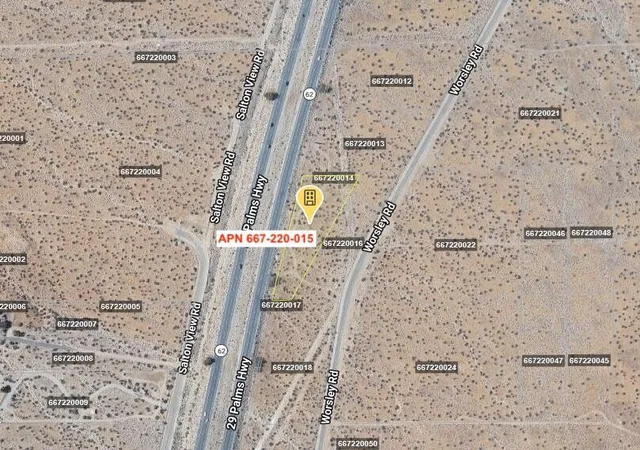 Photo 2 of Land for sale at Apn 667 220 015 & 667 220 016, Desert Hot Springs, CA 92240 | MLS# 219149416DA | Listing updated on 2026-06-19