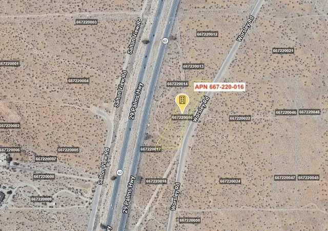Photo 3 of Land for sale at Apn 667 220 015 & 667 220 016, Desert Hot Springs, CA 92240 | MLS# 219149416DA | Listing updated on 2026-06-19
