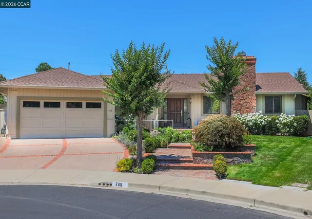 Photo 1 of Sale Pending at 738 Mandarin Ln, Walnut Creek, CA 94598 | MLS# 41138979 | Listing updated on 2026-10-02