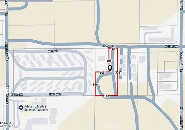 Photo 3 of Land for sale at 11821 Aztec Ln, Adelanto, CA 92301 | MLS# TR26134652 | Listing updated on 2026-06-21
