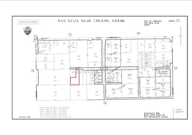 Photo 4 of Land for sale at 11821 Aztec Ln, Adelanto, CA 92301 | MLS# TR26134652 | Listing updated on 2026-06-21