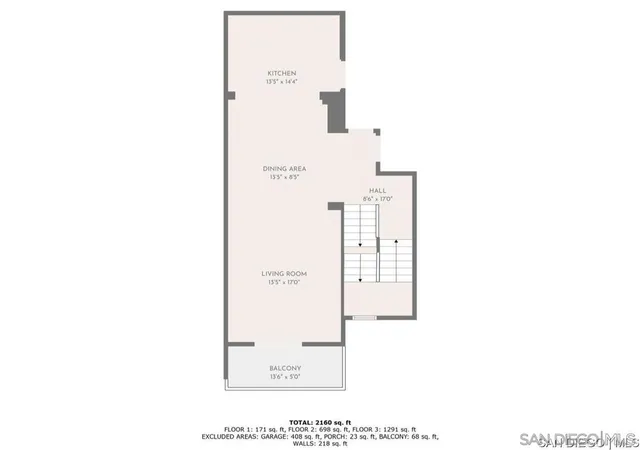 Listing Photo 2 - Condo for sale in building located at 8301 Rio San Diego Dr, San Diego, CA 92108 - Unit #7