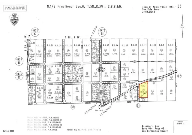 1st image of 0 Corwin, Apple Valley, CA 92307 | MLS# HD26135689