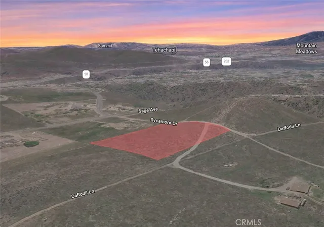 Photo 1 of Land for sale at 0 Sycamore Dr, Tehachapi, CA 93561 | MLS# SC26135795 | Listing updated on 2026-06-22