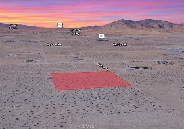 Photo 1 of Land for sale at 0 Mojave St, Lucerne Valley, CA 92356 | MLS# SC26135965 | Listing updated on 2026-06-22