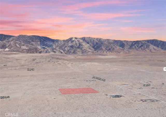 Photo 3 of Land for sale at 0 Mojave St, Lucerne Valley, CA 92356 | MLS# SC26135965 | Listing updated on 2026-06-22