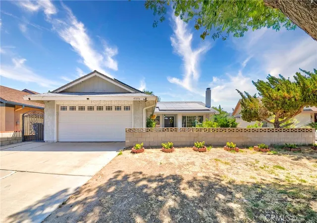 Photo 1 of Single family home for sale at 43056 Larwood St, Lancaster, CA 93536 | MLS# AR26135941 | Listing updated on 2026-09-29