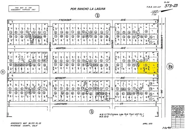 Photo 1 of Land for sale at 0 E Lakeshore Dr, Lake Elsinore, CA 92530 | MLS# OC26136616 | Listing updated on 2026-06-23