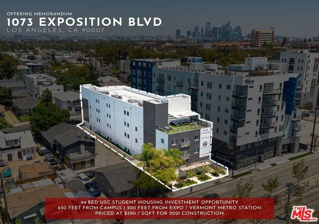 Photo 1 of Multi family home for sale at 1073 Exposition Blvd, Los Angeles, CA 90007 | MLS# 26851213 | Listing updated on 2026-09-18