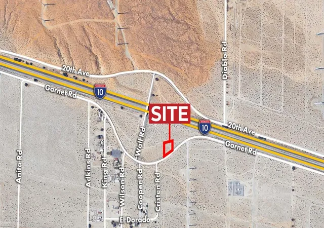 Land for sale at 0 Wall Rd, Palm Springs, CA 92258 | MLS# 219149543DA