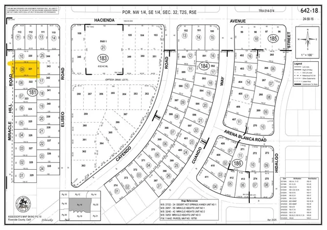 Photo 3 of Land for sale at 0 Miracle Hl Rd, Desert Hot Springs, CA 92240 | MLS# 219149553DA | Listing updated on 2026-09-29