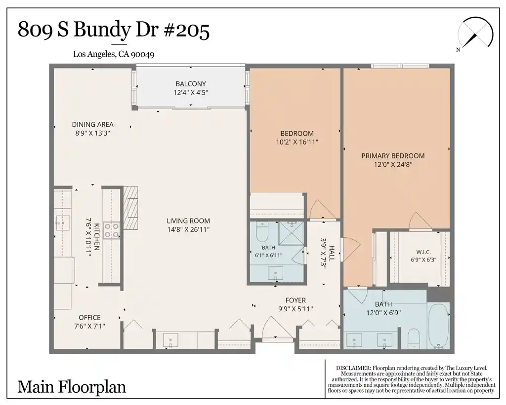 Condo for sale at 809 S Bundy Dr #205, Los Angeles, CA 90049 | MLS# 26851763