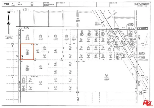 Photo 3 of Land for sale at 43435 100th Street W, Lancaster, CA 93536 | MLS# 26852063 | Listing updated on 2026-07-02
