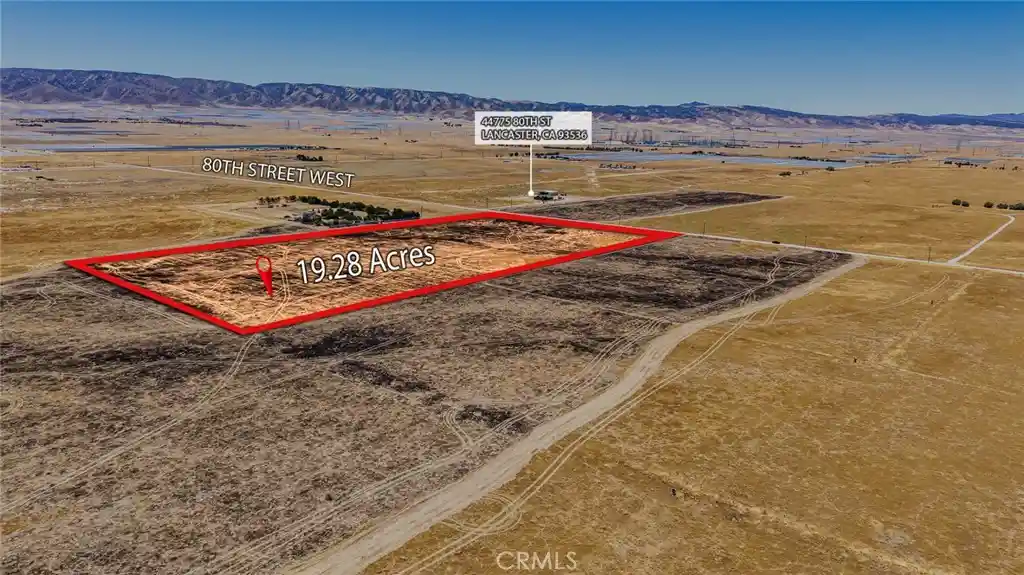 Photo 1 of Land for sale at 44800 80th Street W, Lancaster, CA 93536 | MLS# OC26138335 | Listing updated on 2026-08-20