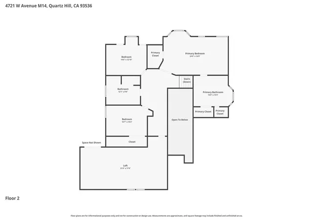 68th image of 4721 W Avenue M14, Quartz Hill, CA 93536 | MLS# SR26140618