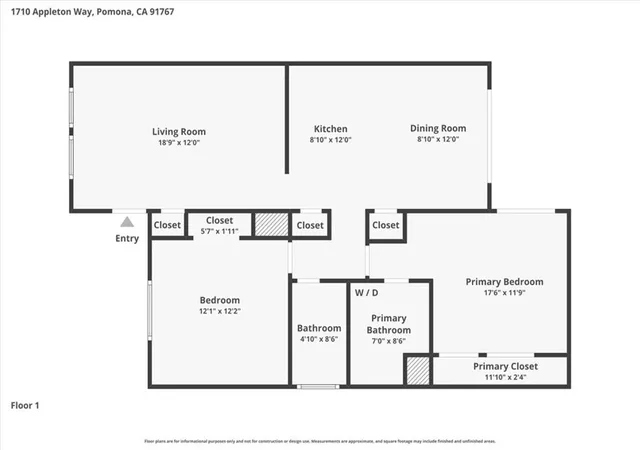 Homes for sale in Pomona, CA | 1710 Appleton Wy, Pomona, CA 91767 | MLS# CV26141922