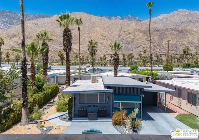 Photo 2 of Manufactured home for sale at 107 Caravan St, Palm Springs, CA 92264 | MLS# 26855459PS | Listing updated on 2026-10-06