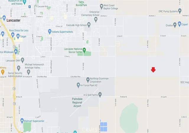 1st image of 0 Vac/ave L8 Drt/vic 75th St E, Lake Hughes, CA 93532 | MLS# TR26145048