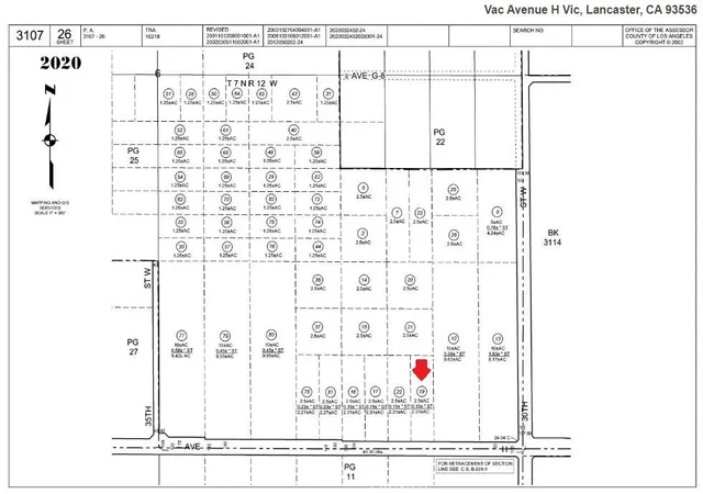 image of 0 Vac Avenue H Vic, Lancaster, CA 93536 | MLS# TR26145040