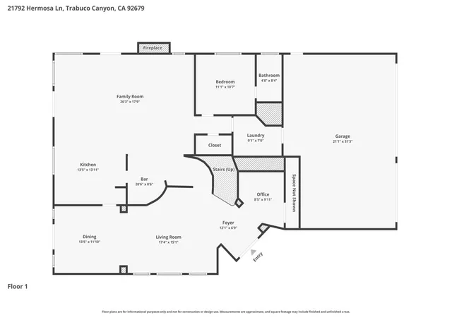 Photo 1 of Single family home for sale at 21792 Hermosa Ln, Trabuco Canyon, CA 92679 | MLS# OC26142047 | Listing updated on 2026-10-05