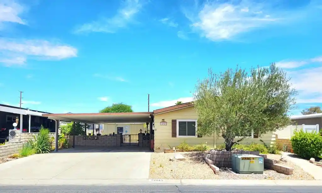 Photo 1 of Manufactured home for sale at 74049 Oak Springs Dr, Palm Desert, CA 92260 | MLS# 219149942DA | Listing updated on 2026-07-17