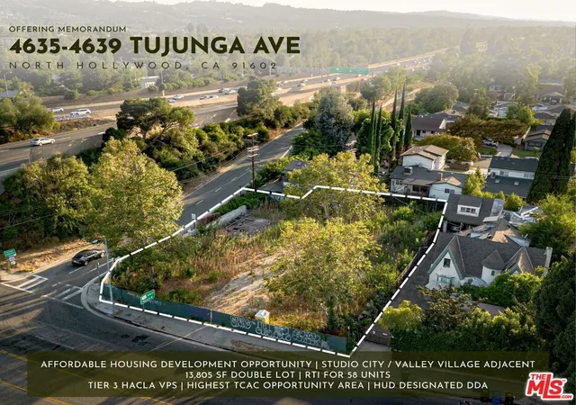 Photo 1 of Land for sale at 4635 Tujunga Ave, North Hollywood, CA 91602 | MLS# 26856035 | Listing updated on 2026-07-14