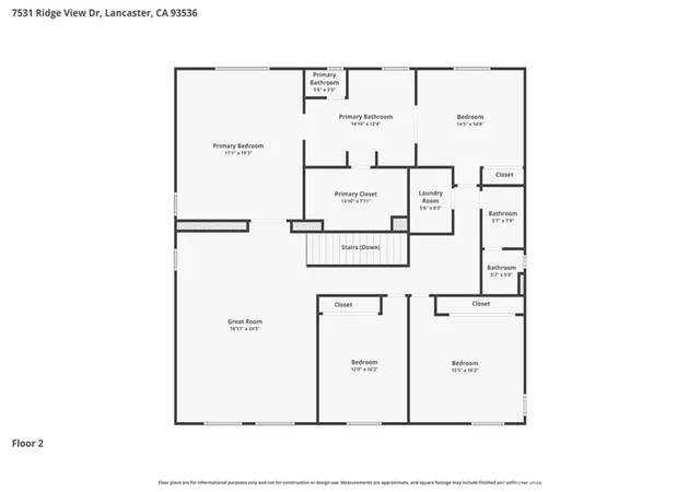 58th image of 7531 Ridge View Dr, Lancaster, CA 93536 | MLS# SR26143636