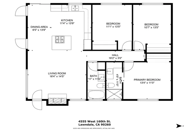 Photo 2 of Sale Pending at 4555 W 160th Street, Lawndale, CA 90260 | MLS# DW26143154 | Listing updated on 2026-10-01