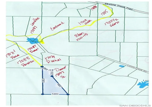 Photo 1 of Land for sale at 0 Skyline, El Cajon, CA 92019 | MLS# 260016594SD | Listing updated on 2026-07-08