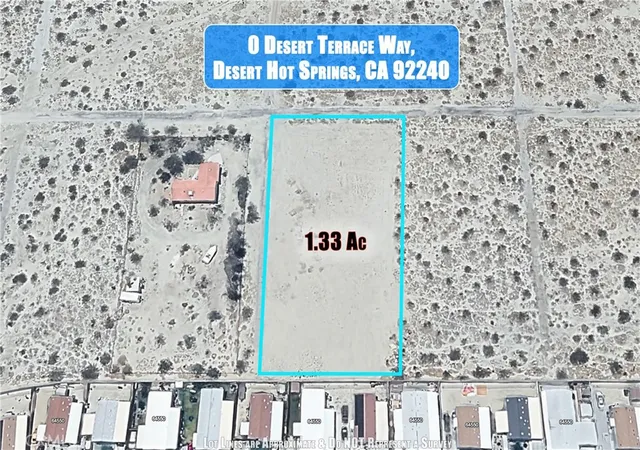 Photo 3 of Land for sale at --, Desert Hot Springs, CA 90016 | MLS# DW26149389 | Listing updated on 2026-07-09