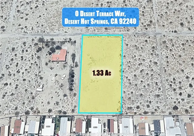 Photo 4 of Land for sale at --, Desert Hot Springs, CA 90016 | MLS# DW26149389 | Listing updated on 2026-07-09