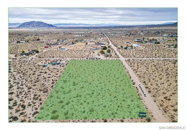 Photo 2 of Land for sale at 1260 N Sage, Landers, CA 92285 | MLS# 260016908SD | Listing updated on 2026-07-10