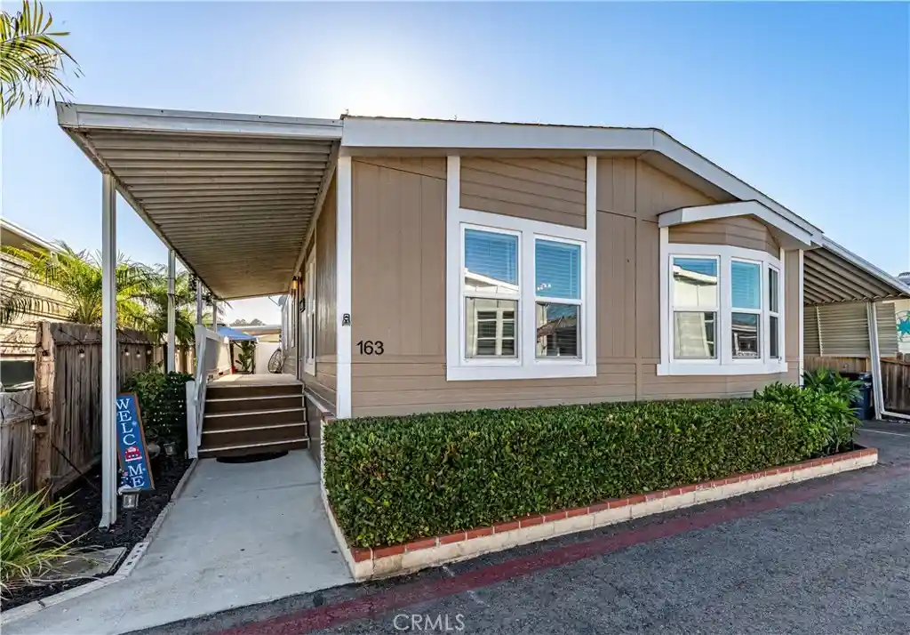 Photo 1 of Manufactured home for sale at 20701 Beach Blvd #163, Huntington Beach, CA 92648 | MLS# OC26150574 | Listing updated on 2026-08-23