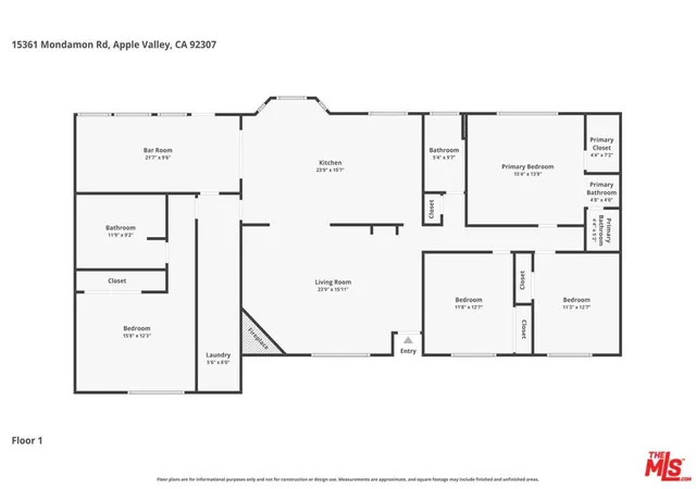 Photo 3 of Single family home for sale at 15361 Mondamon Rd, Apple Valley, CA 92307 | MLS# 26859463 | Listing updated on 2026-09-29