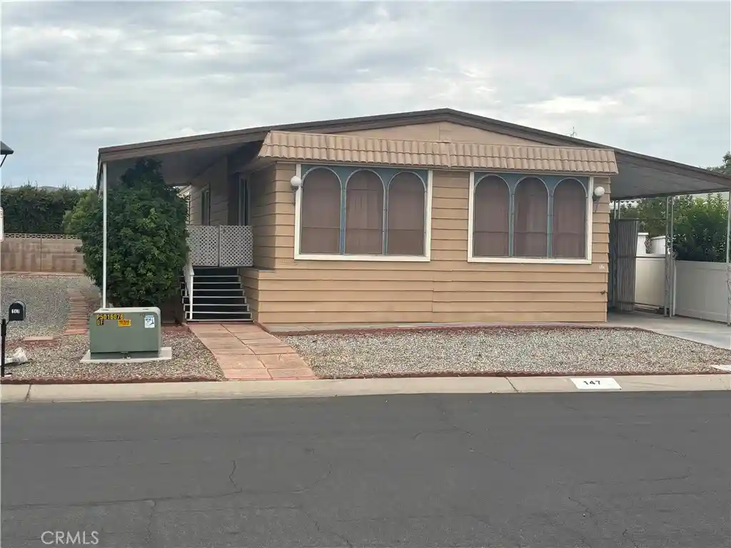 Photo 1 of Manufactured home for sale at 27601 Sun City Blvd #147, Menifee, CA 92586 | MLS# SW26150632 | Listing updated on 2026-09-27