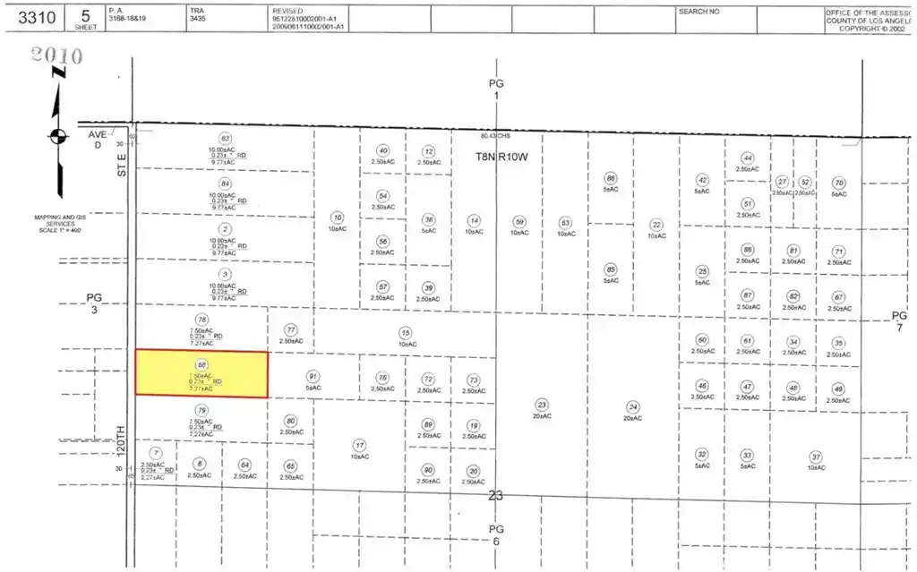 Photo 1 of Land for sale at 0 E 120th Street, Lancaster, CA 93535 | MLS# IV26156672 | Listing updated on 2026-10-08