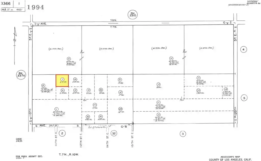 Photo 1 of Land for sale at 0 111th Street E, Lancaster, CA 93535 | MLS# IV26156721 | Listing updated on 2026-10-08