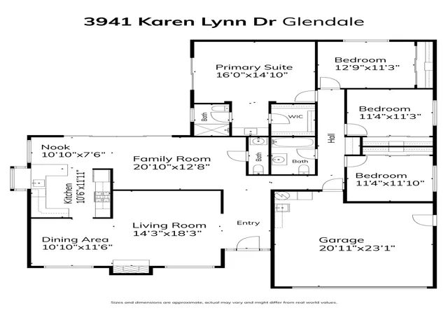Photo 1 of Single family home for sale at 3941 Karen Lynn, Glendale, CA 91206 | MLS# GD26158357 | Listing updated on 2026-09-28