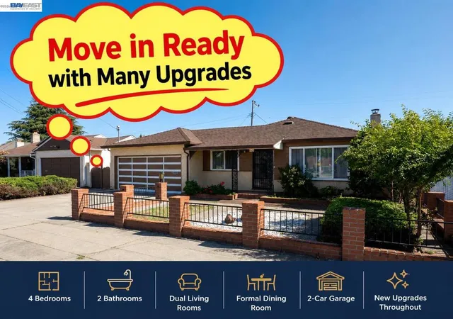 Single family home for sale at 404 Bradrick Dr, San Leandro, CA 94578 | MLS# 41142368