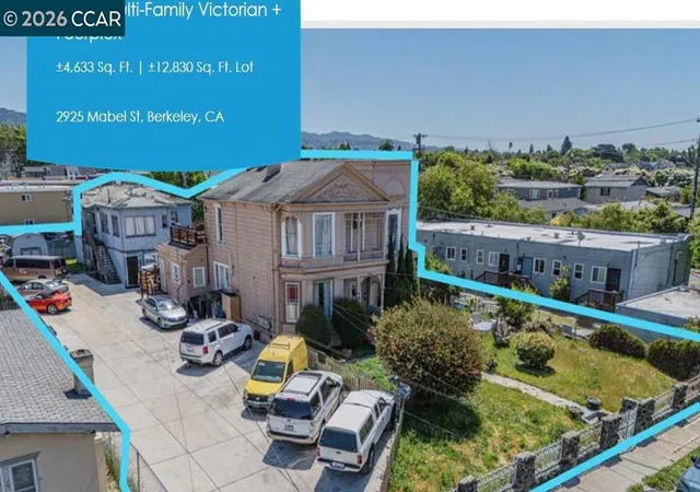 Multi family home for sale at 2925 Mabel St, Berkeley, CA 94702 | MLS# 41142511