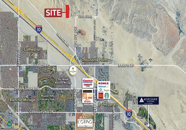 Land for sale at 71500 Vista Chino, Thousand Palms, CA 92276 | MLS# 219150615DA