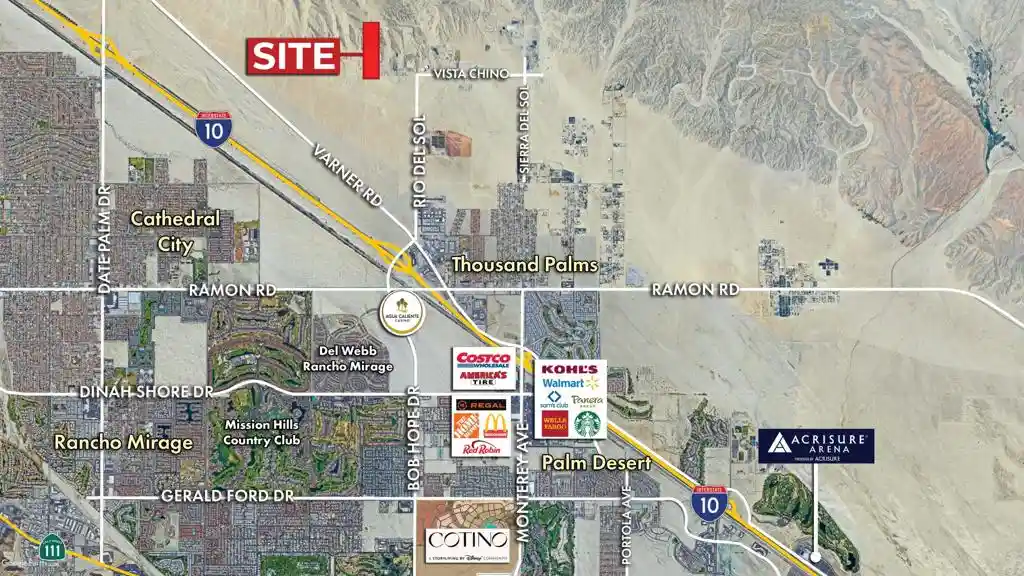 Land for sale at 71500 Vista Chino, Thousand Palms, CA 92276 | MLS# 219150615DA