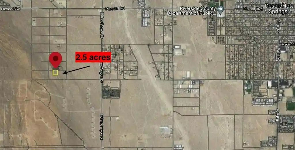 Photo 1 of Land for sale at 0 Lot 46 Off Serendipity Rd, Desert Hot Springs, CA 92240 | MLS# 219150677DA | Listing updated on 2026-07-24