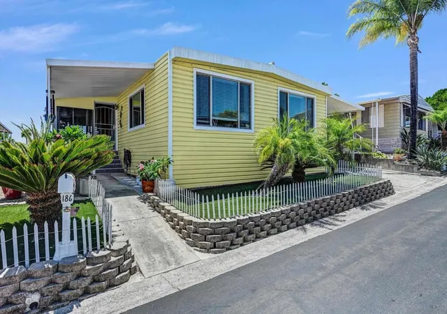 Photo 1 of Manufactured home for sale at 1145 E Barham Dr #unit 186, San Marcos, CA 92078 | MLS# 260018338SD | Listing updated on 2026-10-05