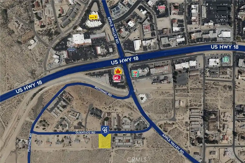 Photo 1 of Land for sale at 0 Quantico Rd, Apple Valley, CA 92307 | MLS# HD26132402 | Listing updated on 2026-07-29