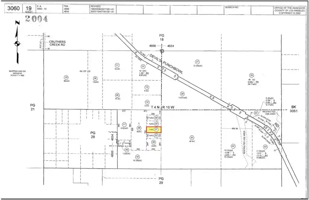 Photo 1 of Land for sale at 0 Devils Punchbowl Rd, Pearblossom, CA 93553 | MLS# IV26165714 | Listing updated on 2026-07-29