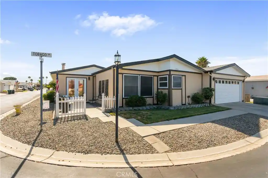 Photo 1 of Manufactured home for sale at 1406 Tobago Dr, Hemet, CA 92543 | MLS# OC26168150 | Listing updated on 2026-10-18